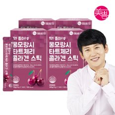 딱좋아 몽모랑시 타트체리 콜라겐 젤리스틱 20g 4통 (총 60포)