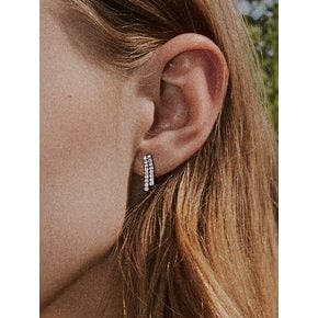 Mini tennis earrings [sv925]