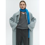 HANDMADE CASHMERE BLEND MAC COAT_LIGHT BLUE