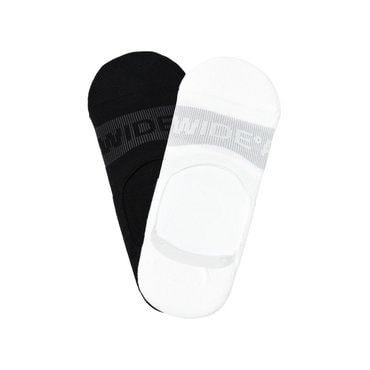 와이드앵글 (WMP25S01) 남성 솔리드 덧버선 삭스 2PCS