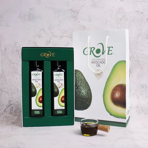 그로브 아보카도오일 엑스트라버진 오일 250ml 2병 선물세트