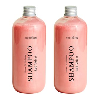 아드시온 내츄럴 오일 퍼퓸드 샴푸 레드 벨벳 500ml (1+1)