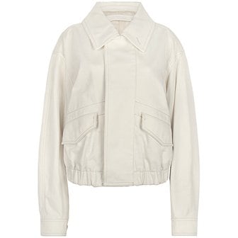 르메르 [부산점] 25SS 화이트 블루종 쇼츠 자켓 OW1149 LF1365 014