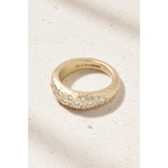 MARLO LAZ 말로 라즈 더 시어 14캐럿 골드 다이아몬드 반지 46376663163034790