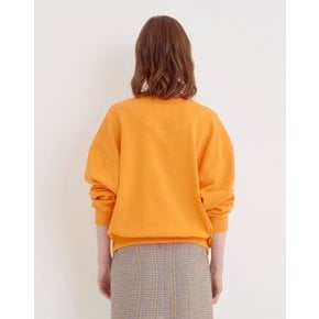 [23SS] 오렌지 로고프린트 면 긴팔티셔츠 VLTS3B201O2