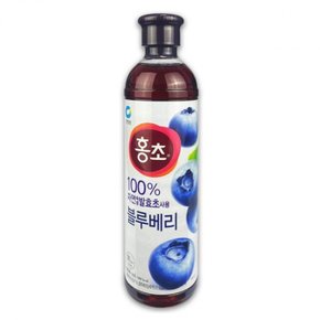 홍초 블루베리 900ml -TJ 홍초 블루베리 블루베리홍초 블루베리음료 탄산수 음료 청정원 마시는홍초