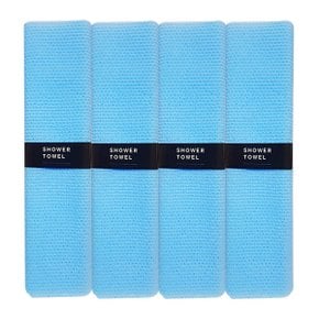 일회용 샤워타올 블루(띠포장) 휴대용 일회용샤워타올