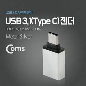 C 젠더 A to C타입 Silver