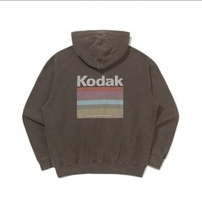 어패럴 레인보우 스노우워싱 기모 후드 티셔츠 CHARCOAL K6423LHDT1CHC