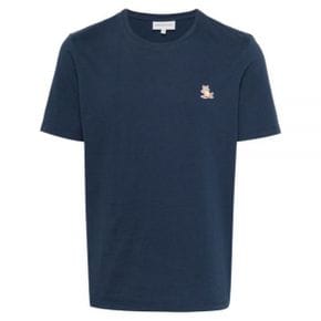 메종키츠네 24 CHILLAX FOX PATCH REGULAR T-SHIRT (LM00110KJ0008-P476) (칠렉