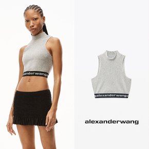 ALEXANDERWANG 알렉산더왕 스트레치 코듀로이 모크넥 탱크탑