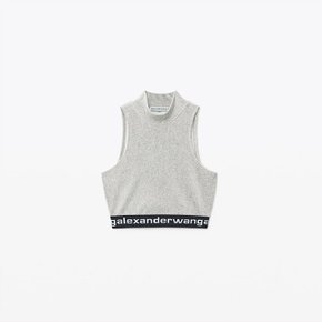 ALEXANDERWANG 알렉산더왕 스트레치 코듀로이 모크넥 탱크탑