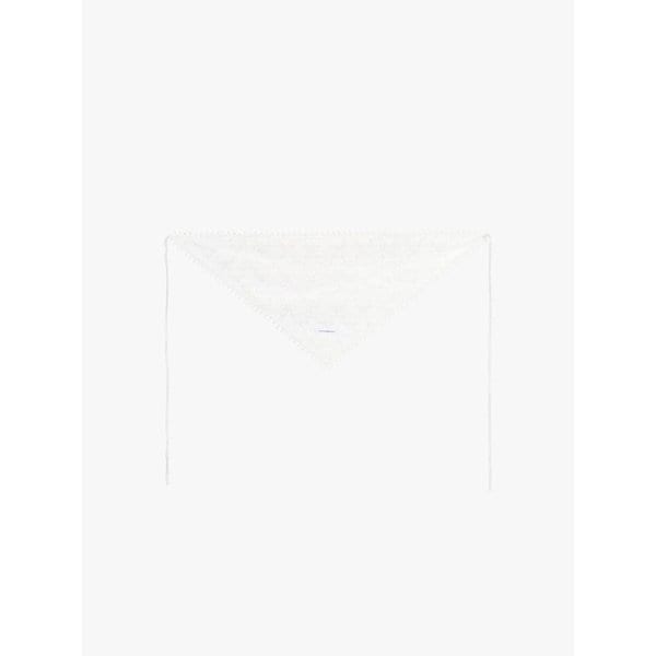 PETAL LACE KERCHIEF_WHITE