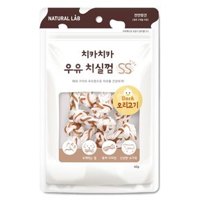 치카치카 우유 치실껌 오리고기SS 42g(7P)