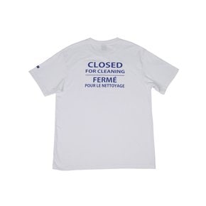 CLOSED TEE (WHITE)