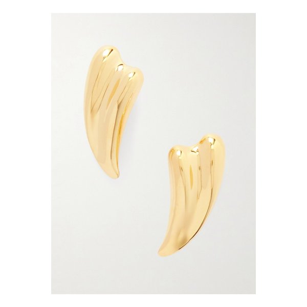 리자 골드톤 클립 이어링 46376663162843386