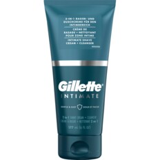 질레트 Gillette 인티메이트 2in1 쉐이빙 크림 클렌저 177ml