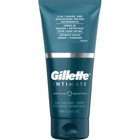 질레트 Gillette 인티메이트 2in1 쉐이빙 크림 클렌저 177ml