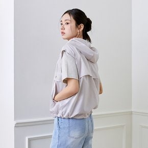 [미리주문10%]셀렙샵 에디션 25SS 샤이니 후드 베스트