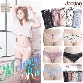 여성팬티 면팬티 기능성 속옷 여자 미디 요일  면스판팬티 학생팬티_P433450161