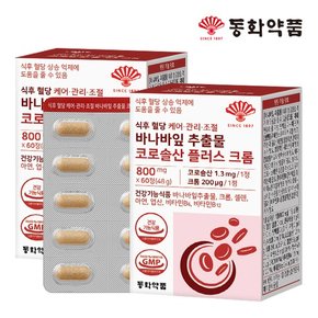 식후 혈당 관리 바나바잎 추출물 코로솔산 크롬 2박스