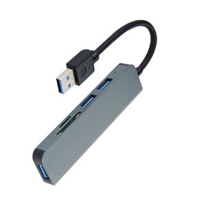 오너클랜 5in1 멀티 USB허브 카드리더기 / SD TF카드 LCTB576