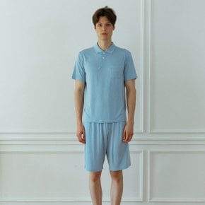 마이크로모달 팀 라운지 세트(FMEW074S) Light blue