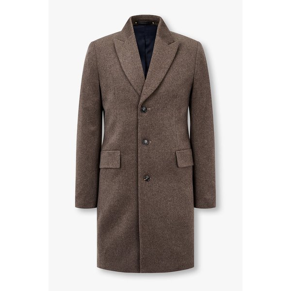 캐시미어 울 블렌드 싱글 오버코트 5715307101000