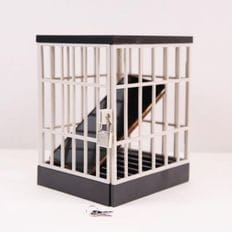 핫트랙스 철창 금욕 잠금 상자 금고 핸드폰 스마트폰 중독예방