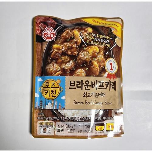 오뚜기 오즈키친 브라운비프카레 180g 쇠고기버터(1)