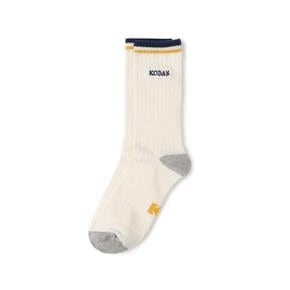 [공식]더블 라인 크루 삭스 NAVY