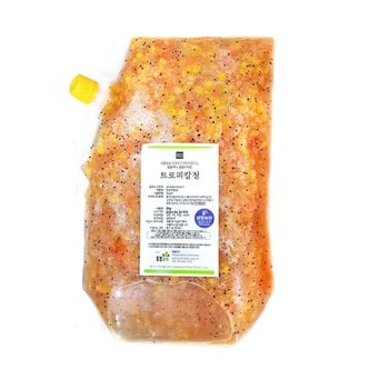 지투지샵 수제청 트로피칼청 2kg 파우치포장