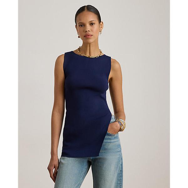 리브 니트 슬리브리스 스웨터(WMLRSWESCM20055410)