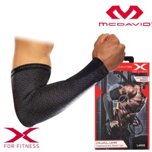 맥데이비드 - McDavid Dual Layer Compression Arm Sleeves / Pair (X601-Bk)