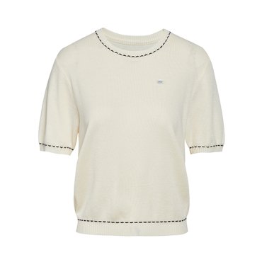 JJ지고트 스티치 디테일 라운드넥 니트 GR5N1PO501
