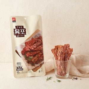 인정식탁 [도드람] THE 육포 바베큐맛 65g x 10봉