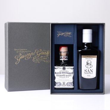 주세페주스티 1메달 큐빅 발사믹식초 250ml+산도메니코 유기농 엑스트라버진 올리브오일 500ml