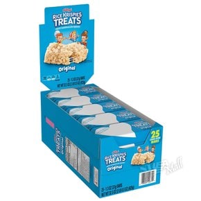 켈로그 라이스 크리스피 오리지널 바 25개 KELLOGG`S RICE KRISPIE TREATS