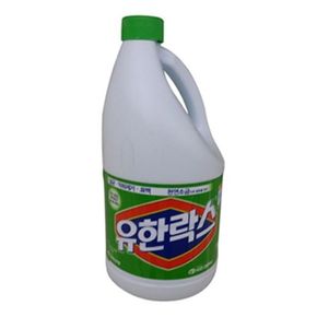 원룸살림 천연소금으로 만든 유한락스 후레쉬 2000ml 표백제