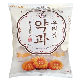  아리랑후드 한입참 우리쌀약과 340g/1개 미니약과