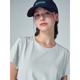 이너프타임 POINT BASIC TOP (GRAYBEIGE)