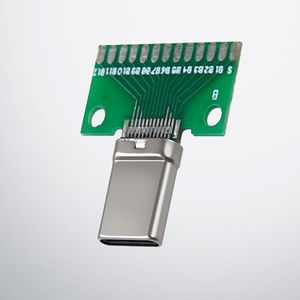 오너클랜 Coms DIY용 제작모듈 USB 3.1 Typc C 숫놈 26Pin PCB