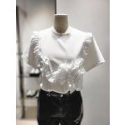 [여주점] 프릴패치 반팔 티셔츠 ER2BX005