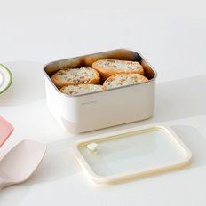 전자렌지 가능! 무연마 모노테일 세보리 스텐 304 전자렌지 보관용기 1000ml (깊은1호)