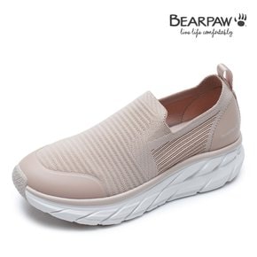 베어파우(BEARPAW) 여성 GRACELYN  경량 슬립온 베이지 K2817091QA-W