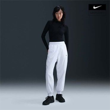나이키 우먼스 나이키 스포츠웨어 우븐 미드 루즈 조거 FV7661-100