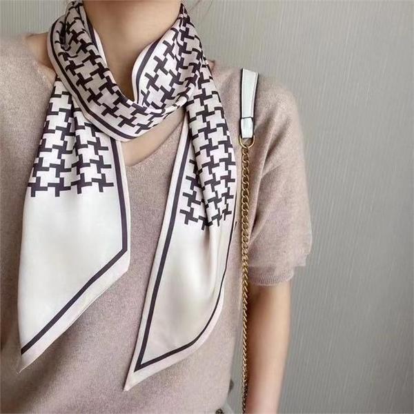 확대된 대표 쁘띠  스카프 미니 여성 머플러 간절기 헤어곱창(1)