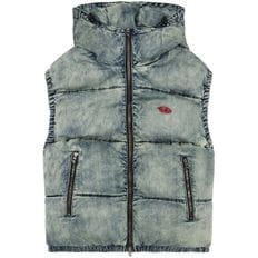 24FW 디젤 베스트 A153590SKAI01 MultiColor faded denim 121916034