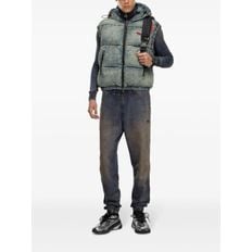 24FW 디젤 베스트 A153590SKAI01 MultiColor faded denim 121916034