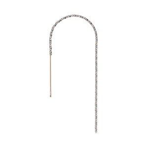 페르테 람포 로즈화이트 이어링(1pc), Lampo Rose&White Earring, 14k rose gold, white gold